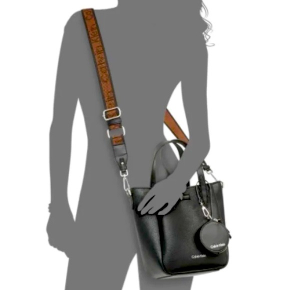 Calvin Klein Handbags - NWT Calvin Klein Millie Cross Body Tote- Bag Size OS (Color Black).
